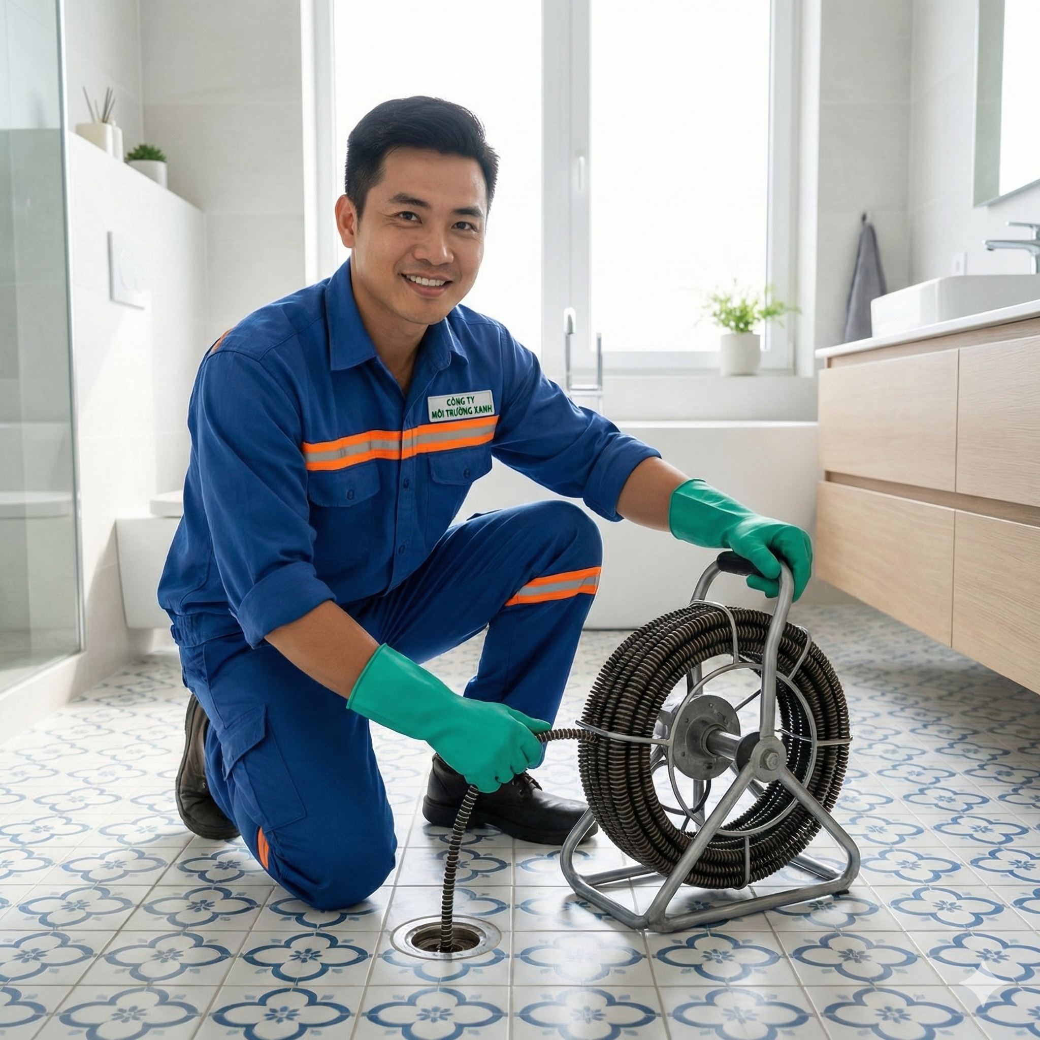 Kỹ thuật viên thông cống nghẹt