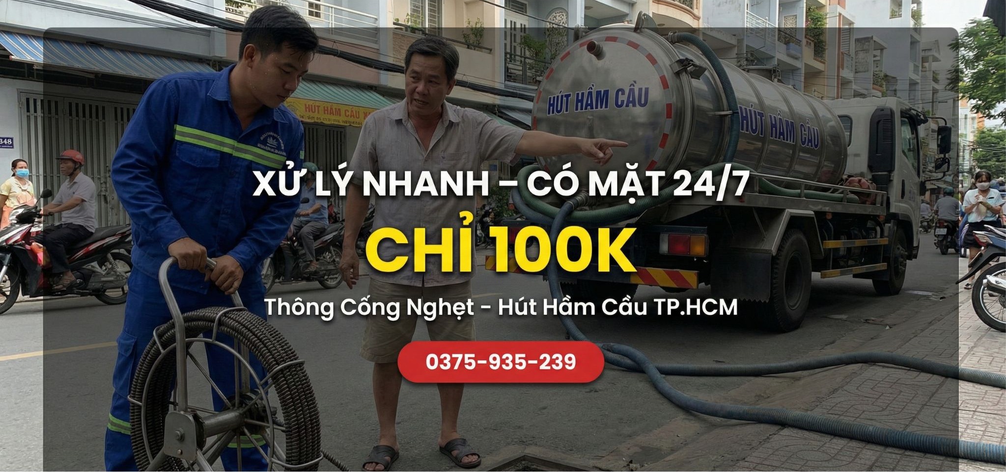 thông cống nghẹt