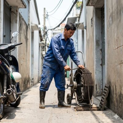 thông cống nghẹt tại tphcm